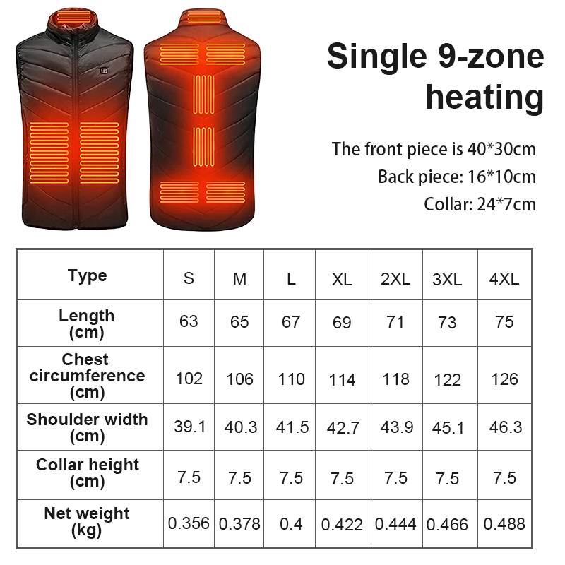HaulWellGoods - Heated Vest - Stay Warm Hands-Free