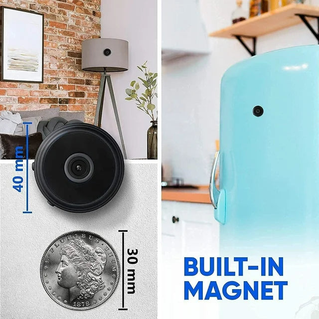 HaulWellGoods - Mini Magnetic Camera - Discreet Monitoring