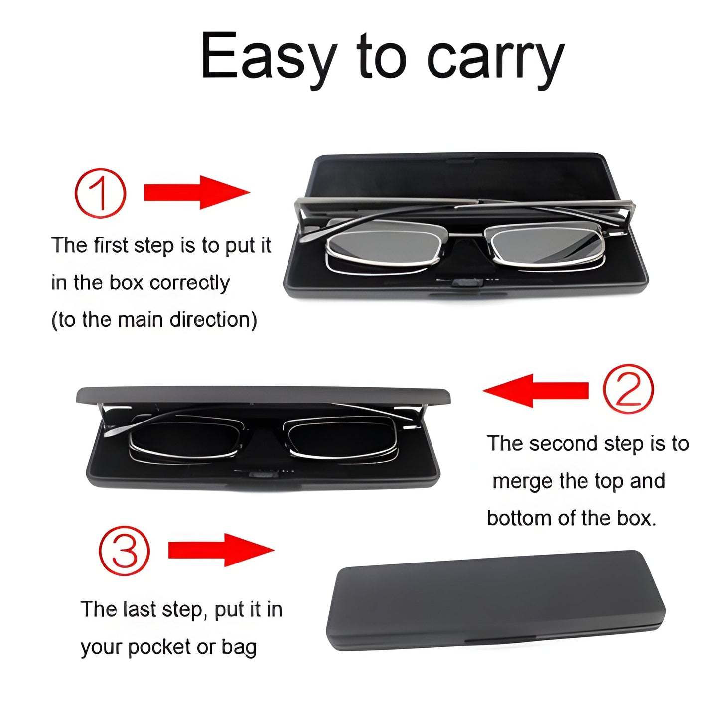 HaulWellGoods - Folding Reading Glasses - Pocket Size