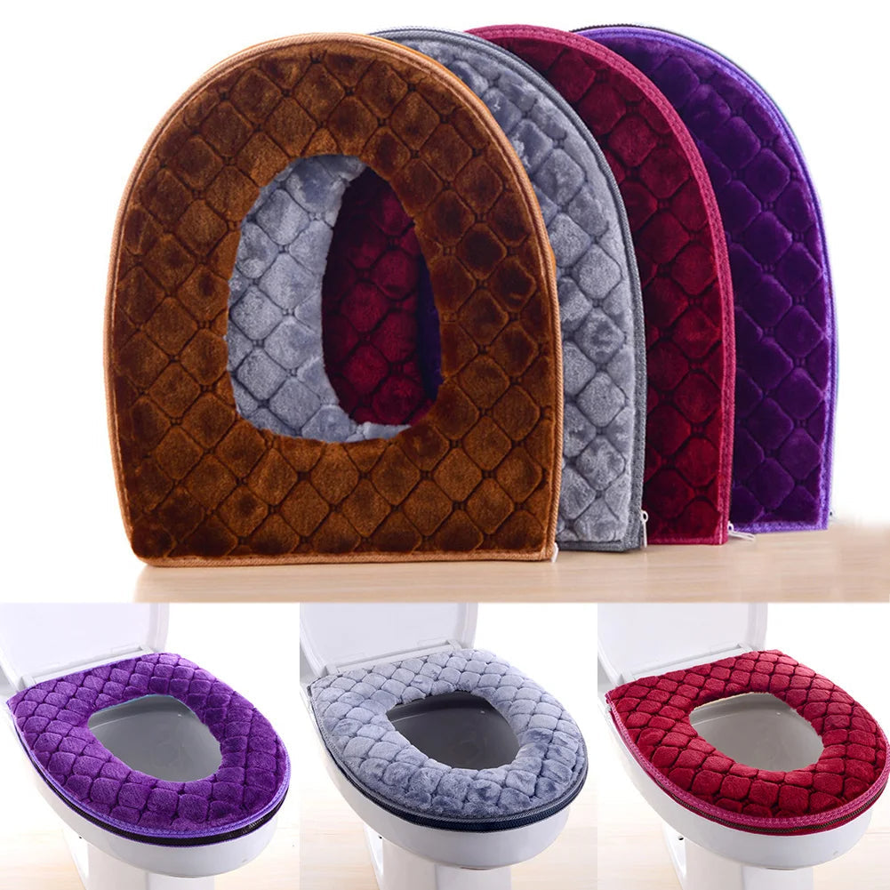 Bathroom Toilet Seat Cover (37x44cm)