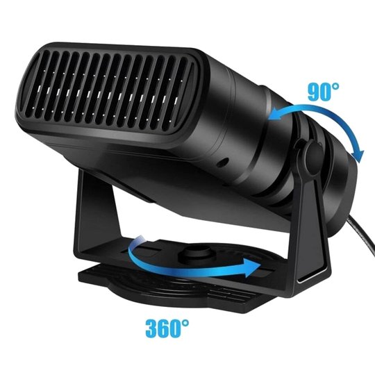 HaulWellGoods - 12V Car Heater - Fast Warm Defrost