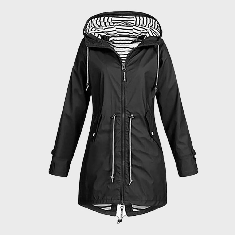 HaulWellGoods - Women's Rain Jacket - Stay Dry In Style