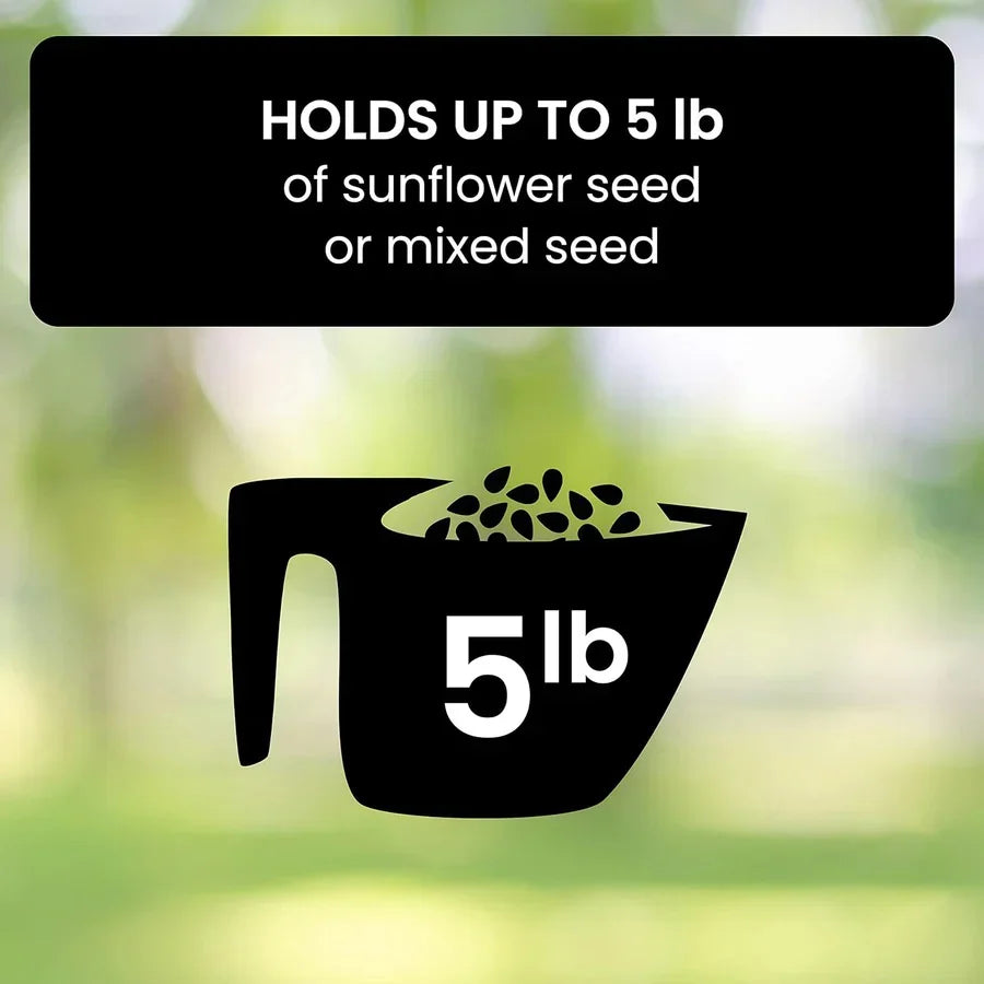 HaulWellGoods - Bird Feeder - Squirrel-Proof Design