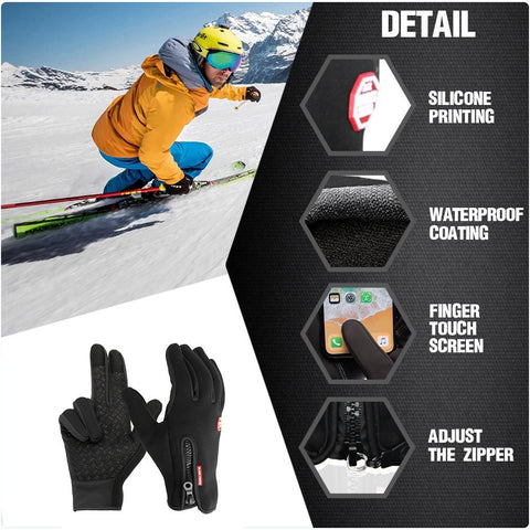 HaulWellGoods - Heated Cycling Gloves - Warm Hands Outdoors
