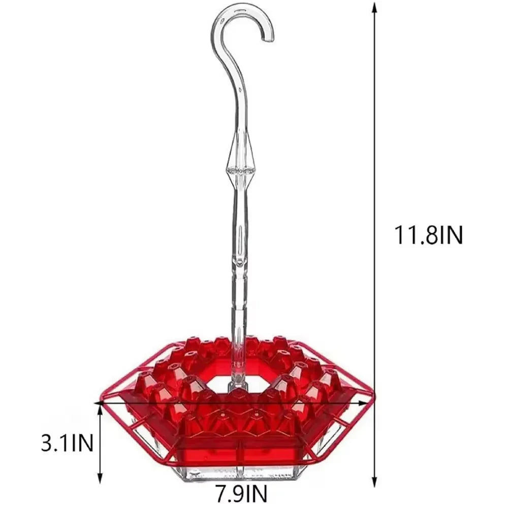 HaulWellGoods - Hummingbird Feeder - Nectar Stays Ant-Free