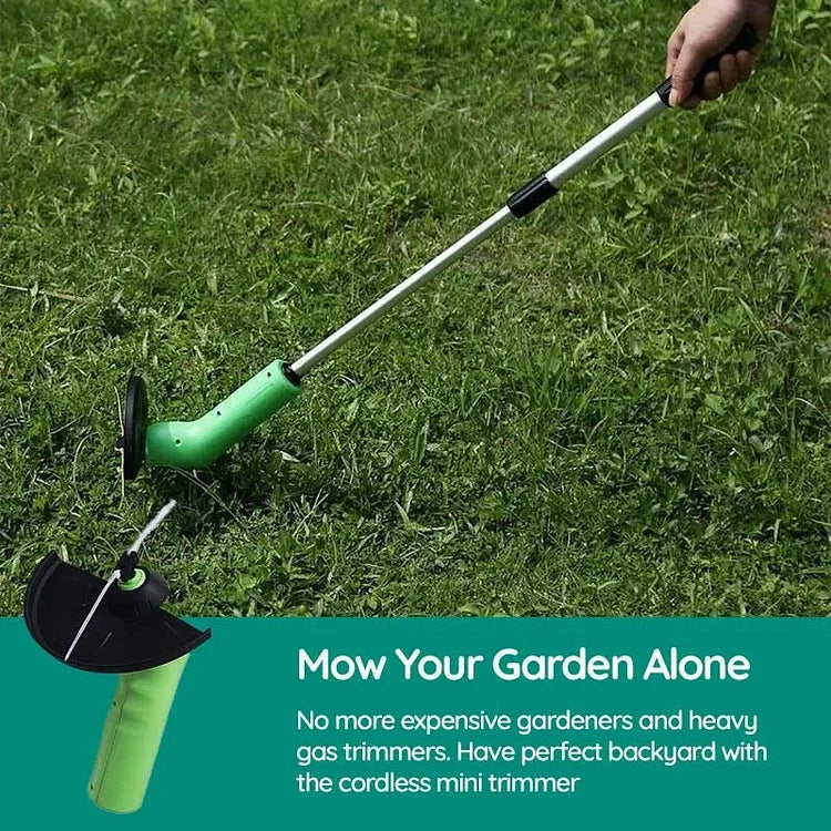 HaulWellGoods - Cordless Weed Trimmer - Trims Tight Spots