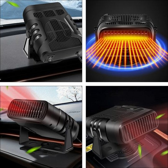 HaulWellGoods - 12V Car Heater - Fast Warm Defrost