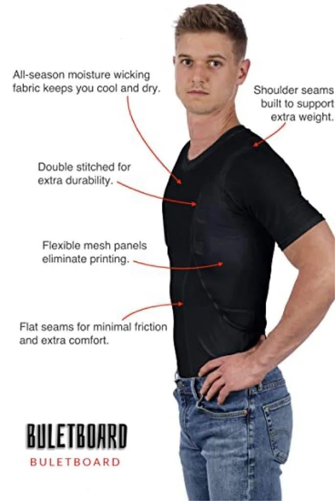 HaulWellGoods - Holster T-Shirt - Discreet Everyday Carry