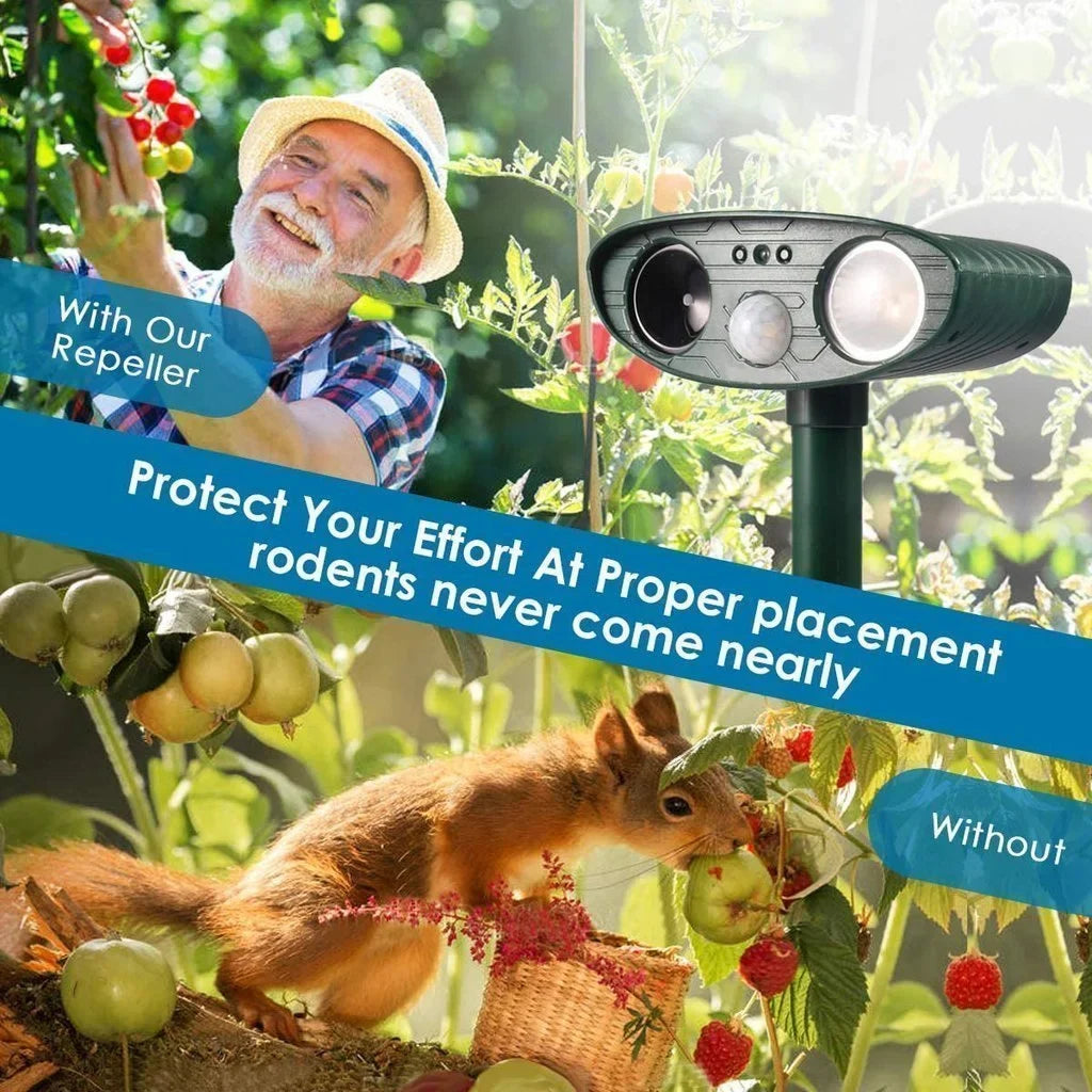 HaulWellGoods - Chipmunk Repeller - Solar Yard Defense