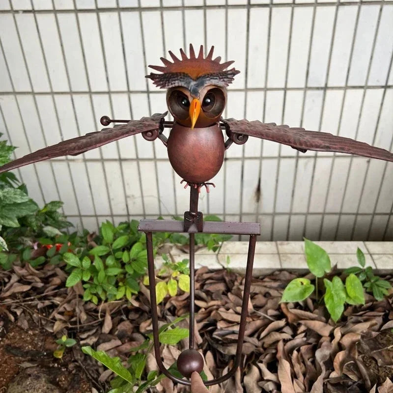 HaulWellGoods - Garden Bird Decor - Charming Patio Accent