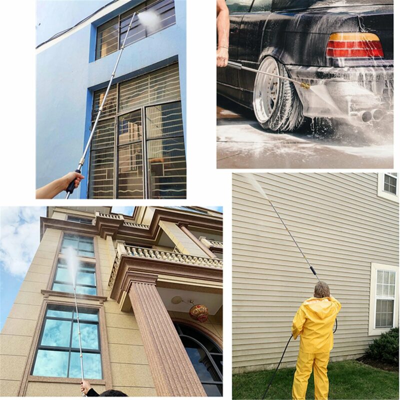 HaulWellGoods - Pressure Washer Wand - Reaches High Spots