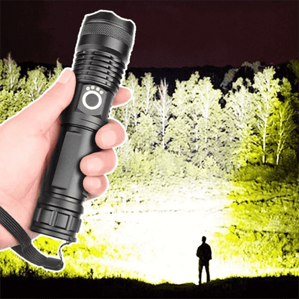 HaulWellGoods - XHP50 Flashlight - Ultra Bright Beam