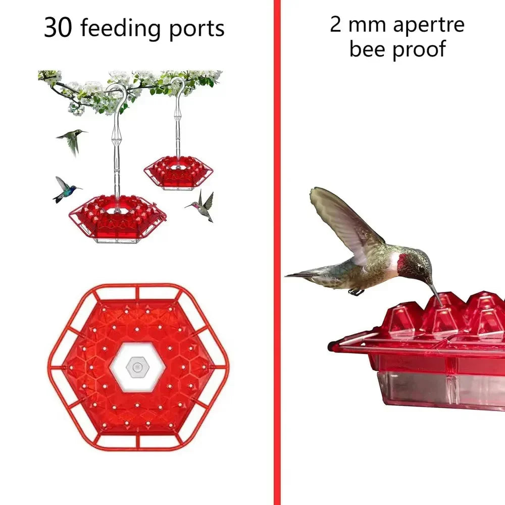 HaulWellGoods - Hummingbird Feeder - Nectar Stays Ant-Free