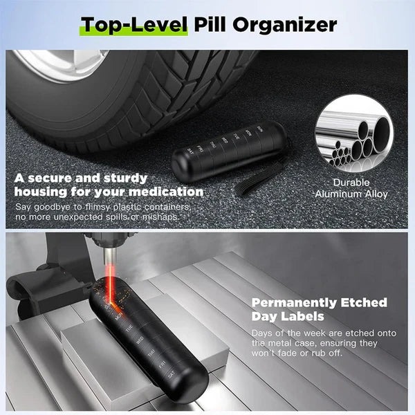 HaulWellGoods - Travel Pill Organizer - Stay Organized