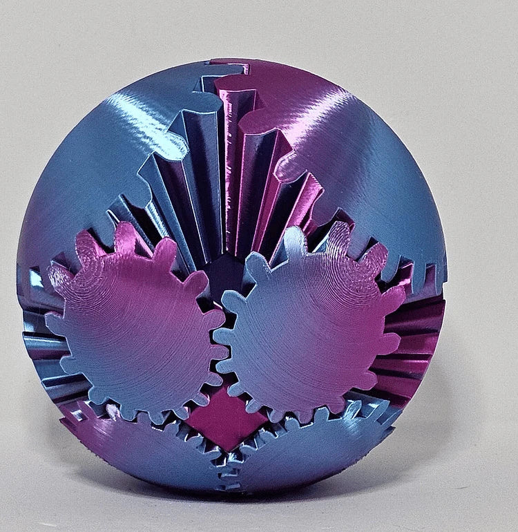 HaulWellGoods - Gear Ball Fidget - Satisfying Stress Relief