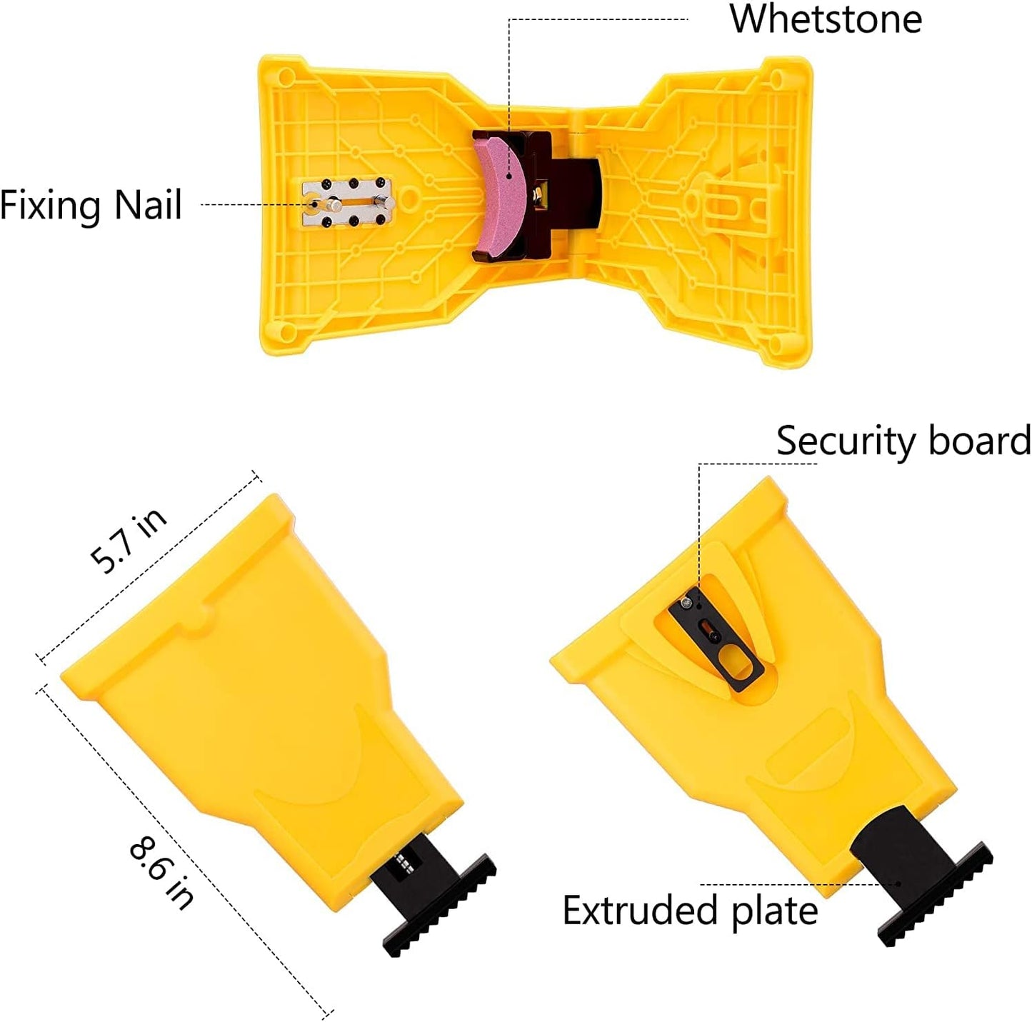 HaulWellGoods - Chainsaw Sharpener - Sharp Chain Fast