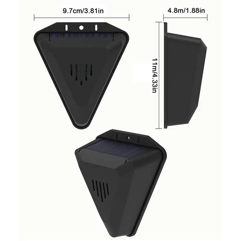 HaulWellGoods - Solar Bird Repeller - Keeps Birds Away