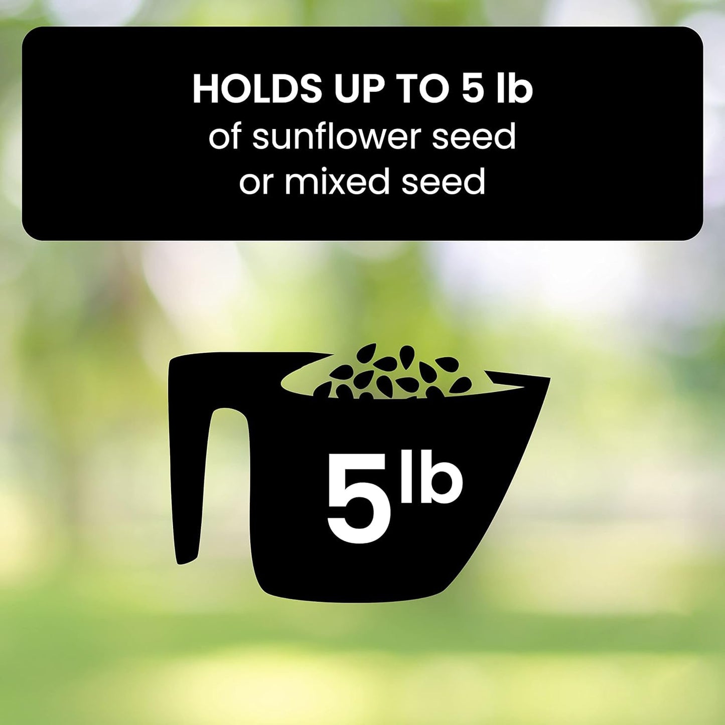 HaulWellGoods - Bird Feeder Pro - Squirrels Stay Out