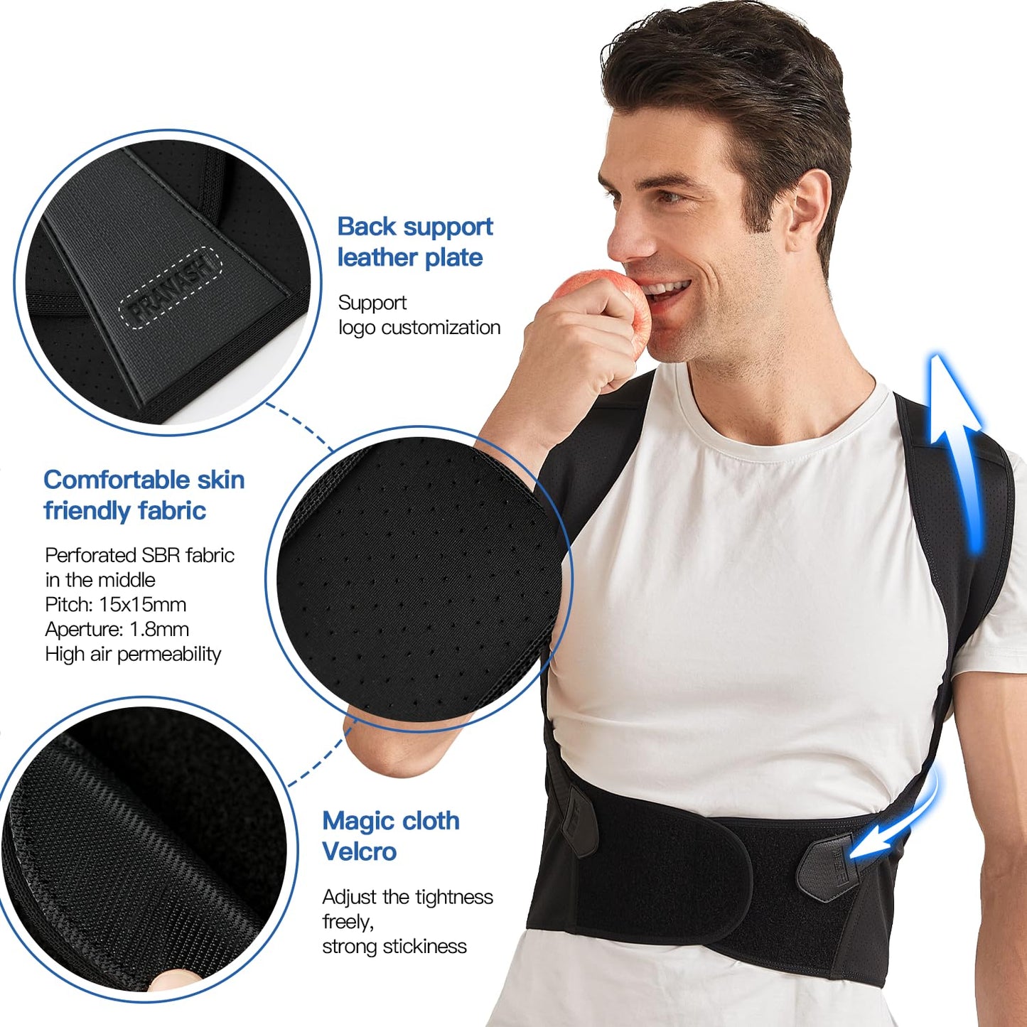 HaulWellGoods - Back Posture Brace - Feel Taller Instantly