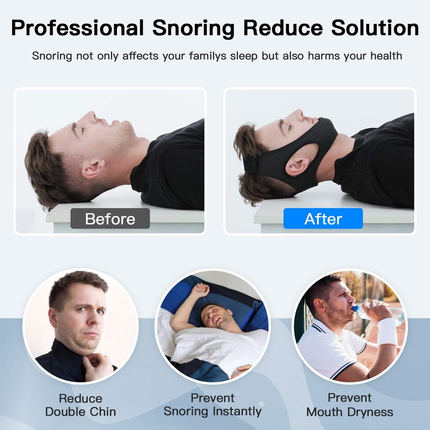 HaulWellGoods - Chin Strap - Quieter Nights Naturally