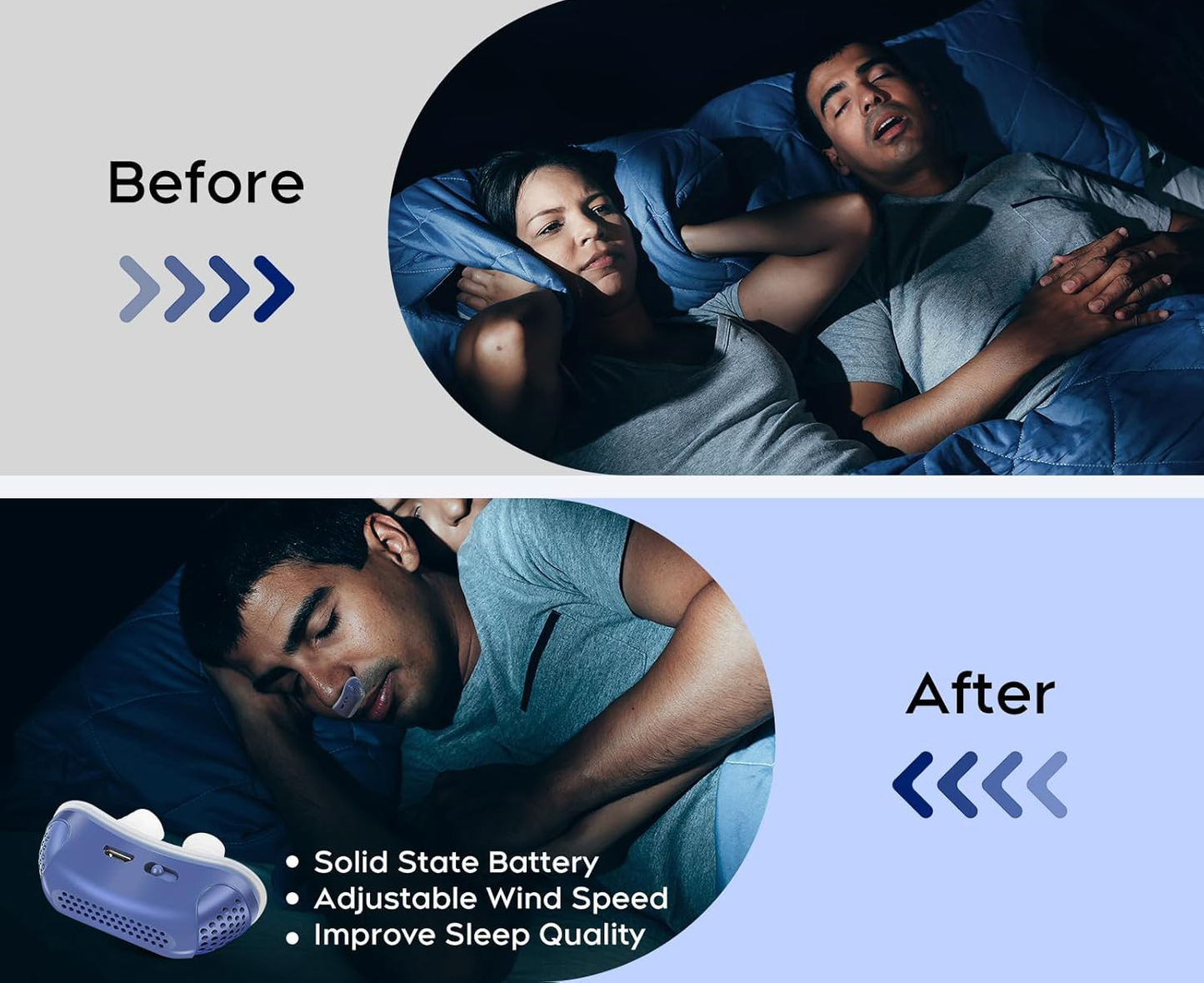 HaulWellGoods - Micro CPAP Device - Quiet Travel Nights