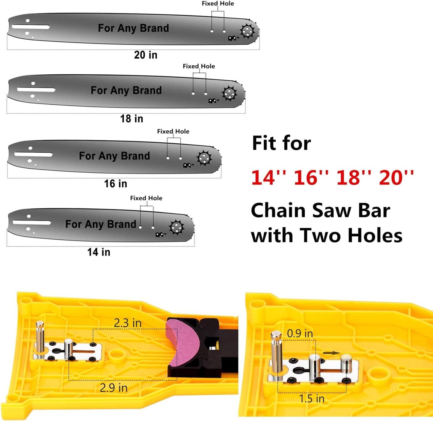 HaulWellGoods - Chainsaw Sharpener - Sharp Chain Fast