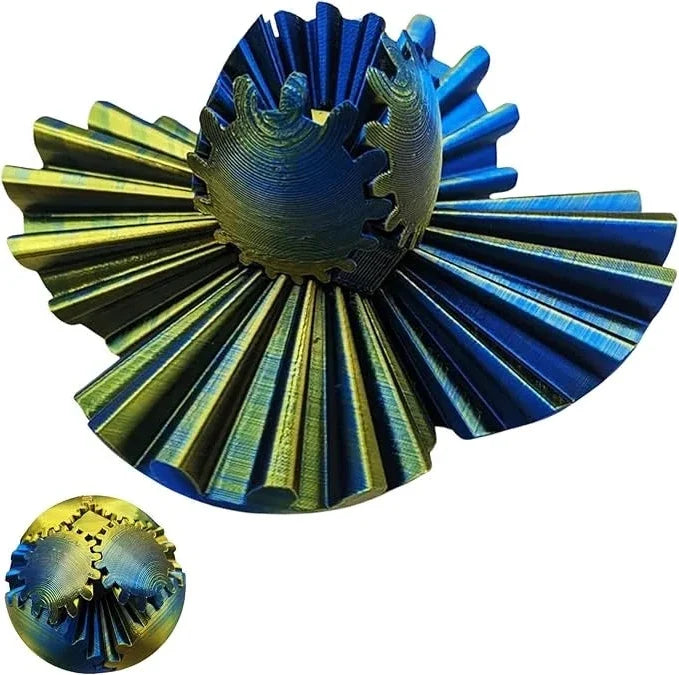 HaulWellGoods - Gear Ball Fidget - Satisfying Stress Relief