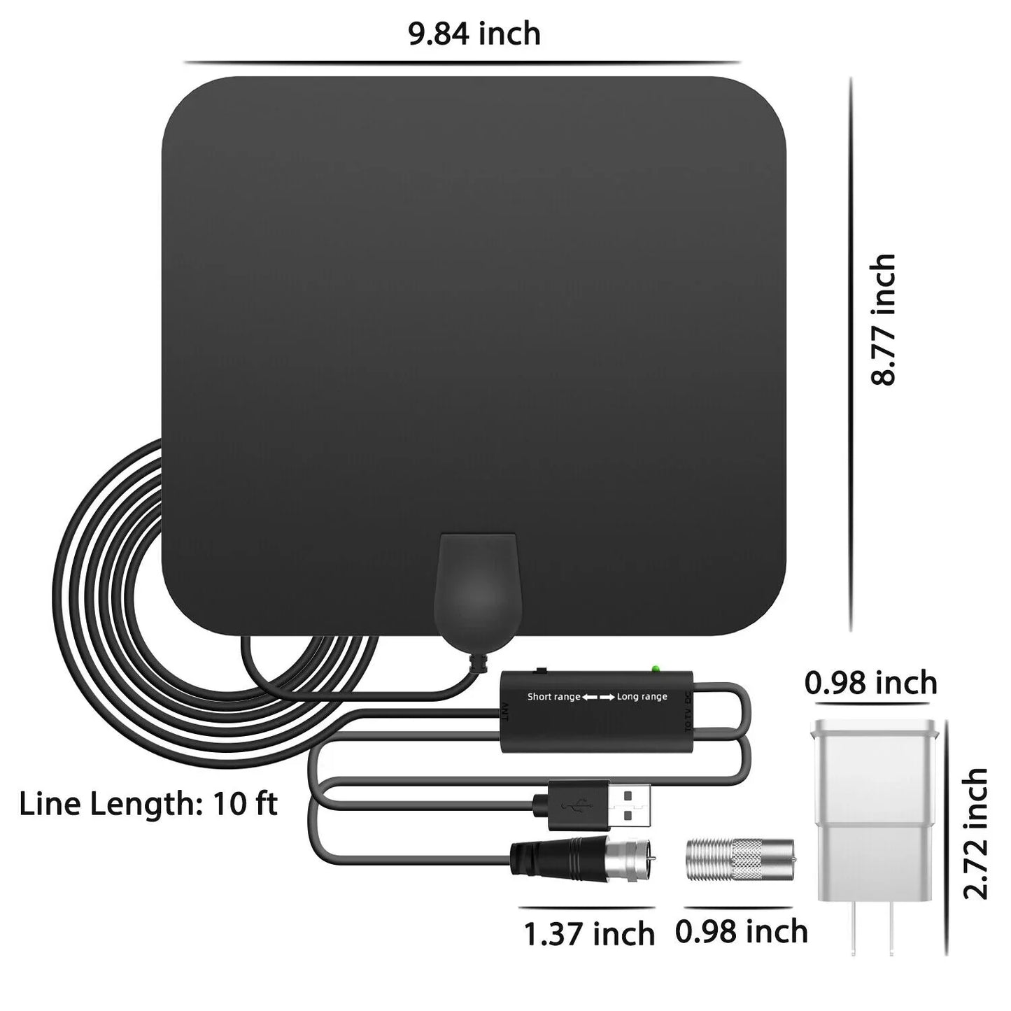 HaulWellGoods - HDTV Antenna - Free Channels Anywhere
