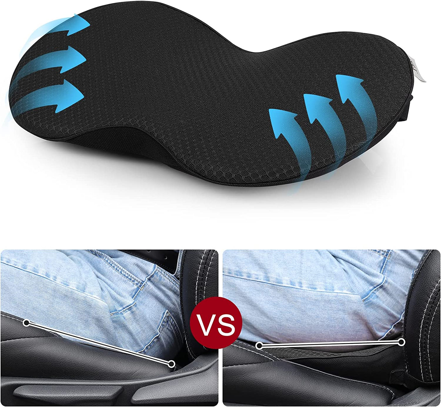 HaulWellGoods - Driver Seat Cushion - Better View Comfort