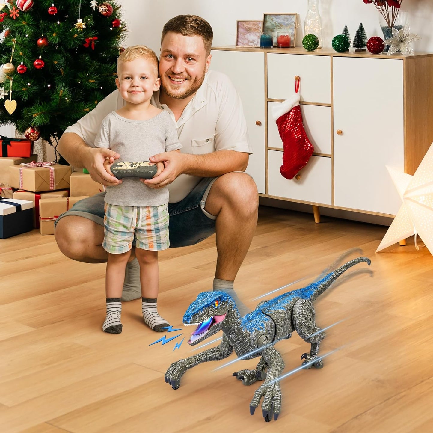 HaulWellGoods - RC Dinosaur Toy - Roars Into Action