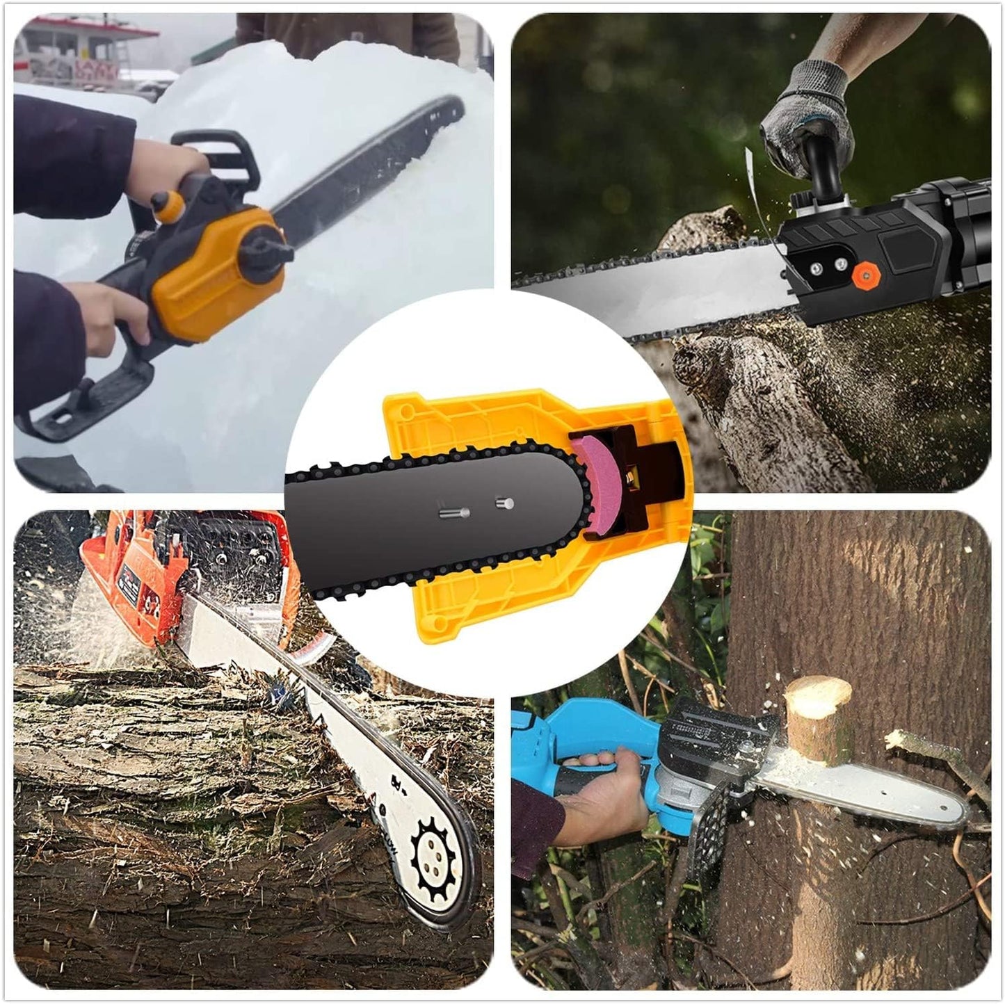 HaulWellGoods - Chainsaw Sharpener - Sharp Chain Fast