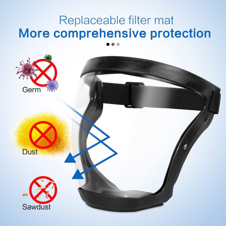 HaulWellGoods - Anti-Fog Face Shield - Clear Protection
