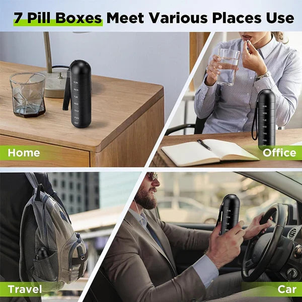 HaulWellGoods - Travel Pill Organizer - Stay Organized