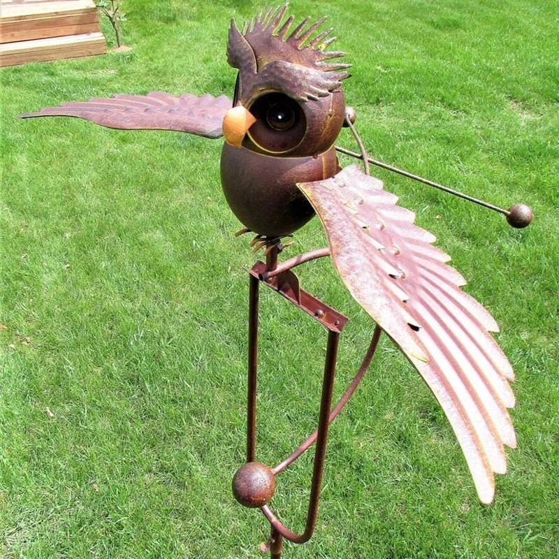HaulWellGoods - Garden Bird Decor - Charming Patio Accent
