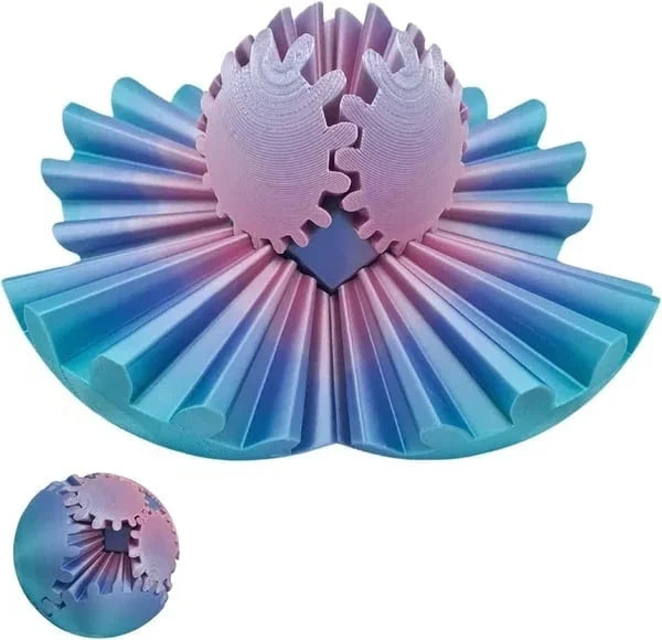 HaulWellGoods - Gear Ball Fidget - Satisfying Stress Relief