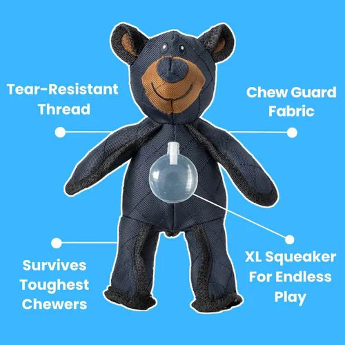 HaulWellGoods - Bear Dog Toy - Tough Play For Chewers