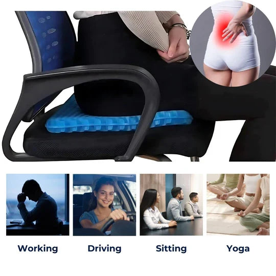 HaulWellGoods - Gel Seat Cushion - All-Day Comfort