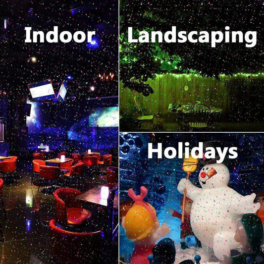 HaulWellGoods - Laser Light Projector - Holiday Glow