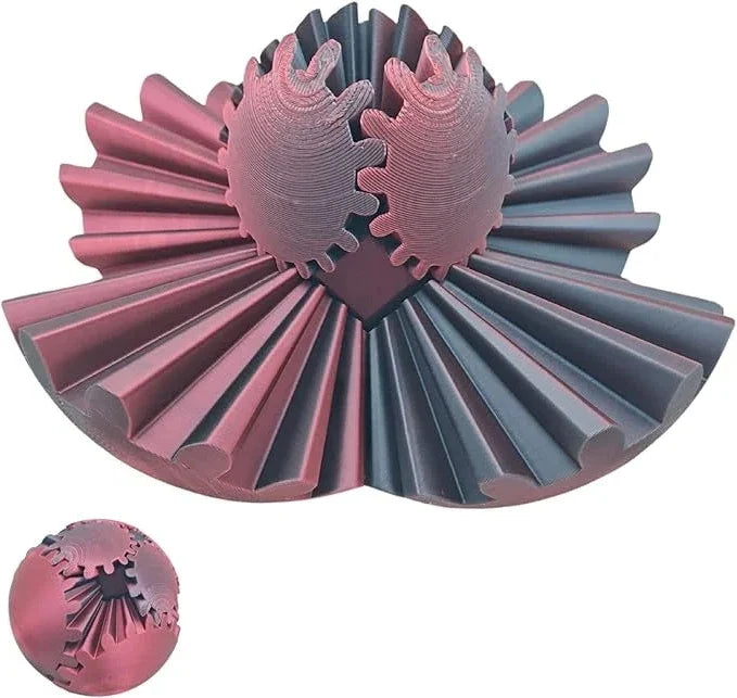 HaulWellGoods - Gear Ball Fidget - Satisfying Stress Relief