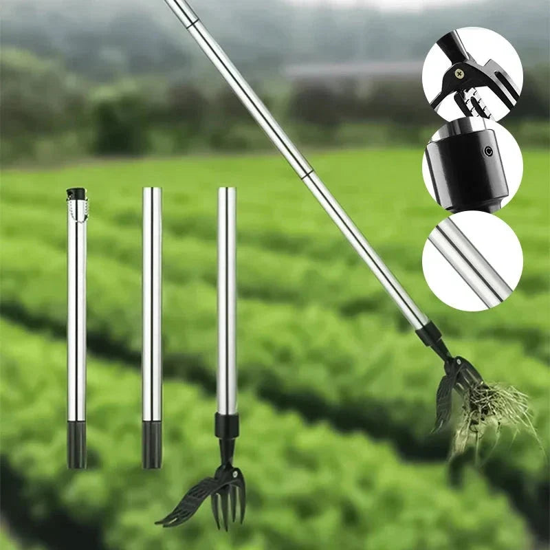 HaulWellGoods - Weed Puller Tool - No Bending Needed