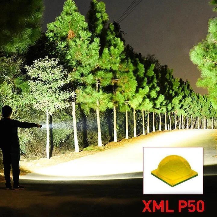 HaulWellGoods - XHP50 Flashlight - Ultra Bright Beam