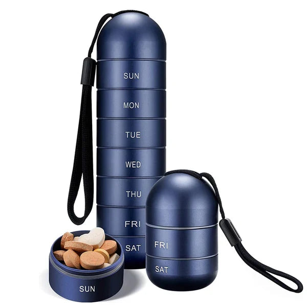 HaulWellGoods - Travel Pill Organizer - Stay Organized