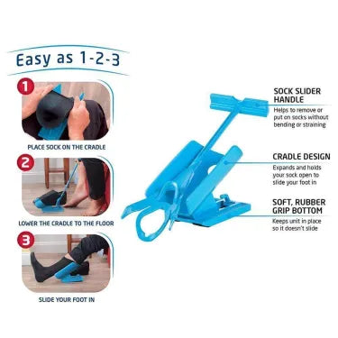 HaulWellGoods - Sock Aid Kit - Socks Without Bending