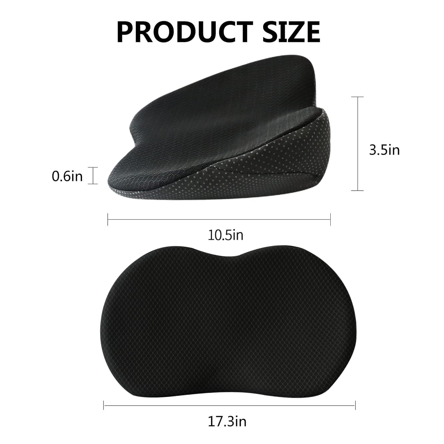 HaulWellGoods - Driver Seat Cushion - Better View Comfort