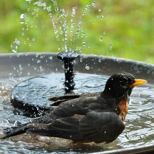 HaulWellGoods - Solar Water Fountain - Garden Ambiance