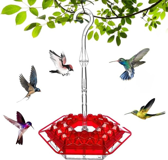 HaulWellGoods - Hummingbird Feeder - Nectar Stays Ant-Free