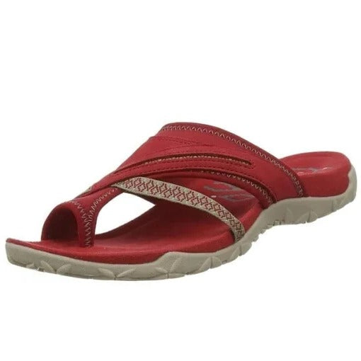 HaulWellGoods - Cross Strap Sandals - Casual Summer Comfort