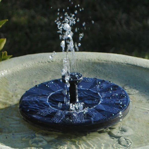 HaulWellGoods - Solar Water Fountain - Garden Ambiance