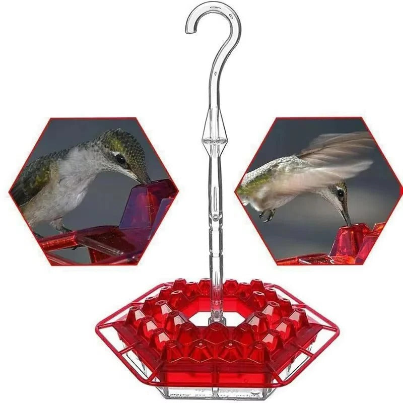 HaulWellGoods - Hummingbird Feeder - Nectar Stays Ant-Free