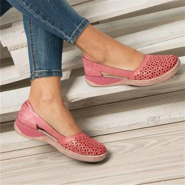 HaulWellGoods - Women's Bunion Flats - Roomy Toe Comfort